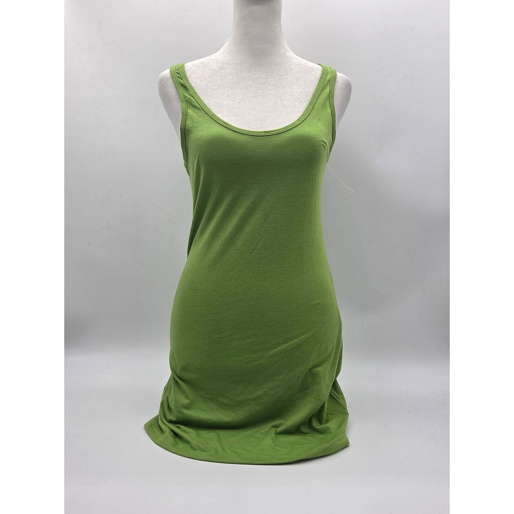 Nally & Millie Women's Medium Green Sleeveless Tank Tunic NWT 101-494